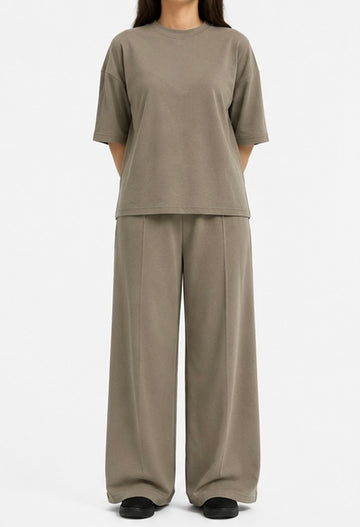 Crinkle Imported Shirt Olive Haze – Premium Imported Fabric