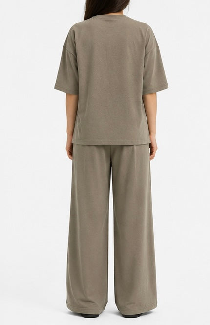 Crinkle Imported Shirt Olive Haze – Premium Imported Fabric